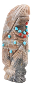 Zuni Native American Picasso Marble Corn Maiden Fetish by Lawaka SKU232882