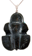 Load image into Gallery viewer, Zuni Native American Serpentine Frog Fetish Pendant Necklace by Lawaka SKU232913