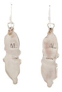 Zuni Native American Kingman Turquoise Earrings by Amy Locaspino SKU232989