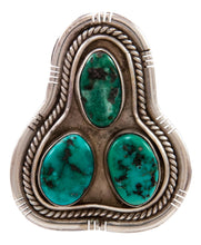 Load image into Gallery viewer, Navajo Native American Sleeping Beauty Turquoise Ring Size 7 1/2 SKU233004