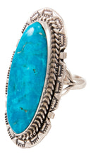 Load image into Gallery viewer, Navajo Native American Kingman Turquoise Ring Size 9 by Largo SKU233009