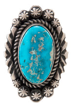 Load image into Gallery viewer, Navajo Native American Kingman Turquoise Ring Size 5 3/4 by Johnson SKU233012